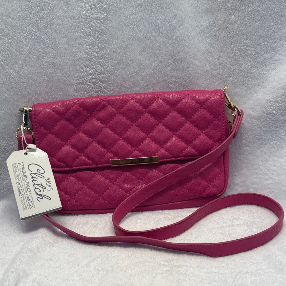 Damsel in Defense conceal and carry crossbody NWT